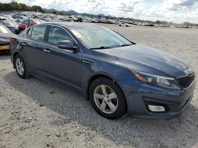 KNAGM4A70F5600435 - 2015 KIA OPTIMA LX BLUE photo 4