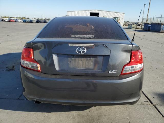 JTKJF5C76D3061357 - 2013 TOYOTA SCION TC GRAY photo 6