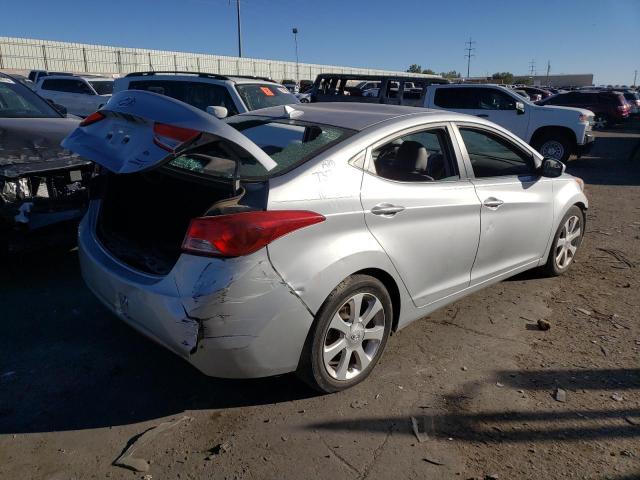 5NPDH4AE3DH282073 - 2013 HYUNDAI ELANTRA GLS SILVER photo 3