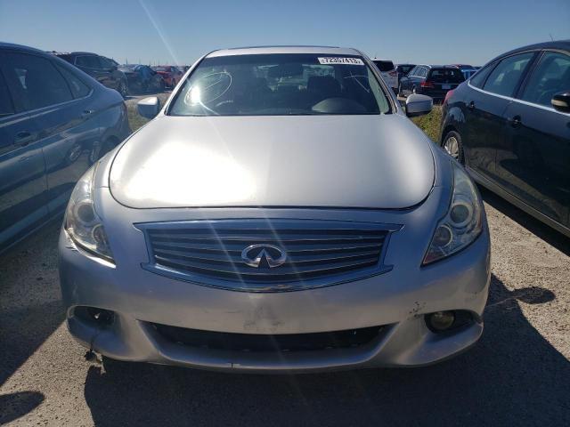 JN1CV6AP9DM713882 - 2013 INFINITI G37 BASE SILVER photo 5