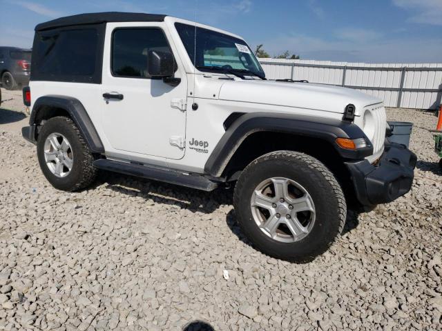 1C4GJXAN1MW628148 - 2021 JEEP WRANGLER SPORT WHITE photo 4