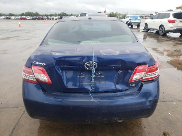 4T1BF3EK6BU612780 - 2011 TOYOTA CAMRY BASE BLUE photo 6