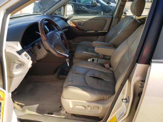 JTJHF10U620277777 - 2002 LEXUS RX 300 GOLD photo 7