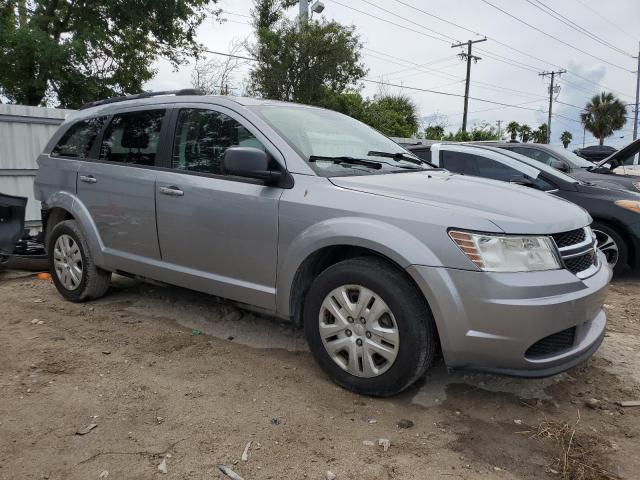 3C4PDCAB9HT694853 - 2017 DODGE JOURNEY SE SILVER photo 4