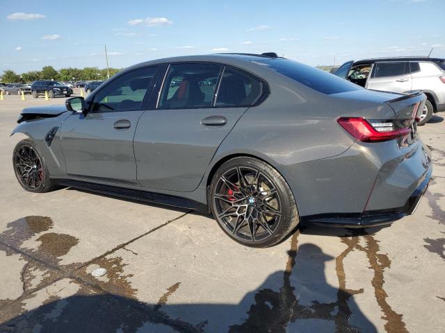 WBS43AY02PFN63859 - 2023 BMW M3 COMPETITION GRAY photo 2