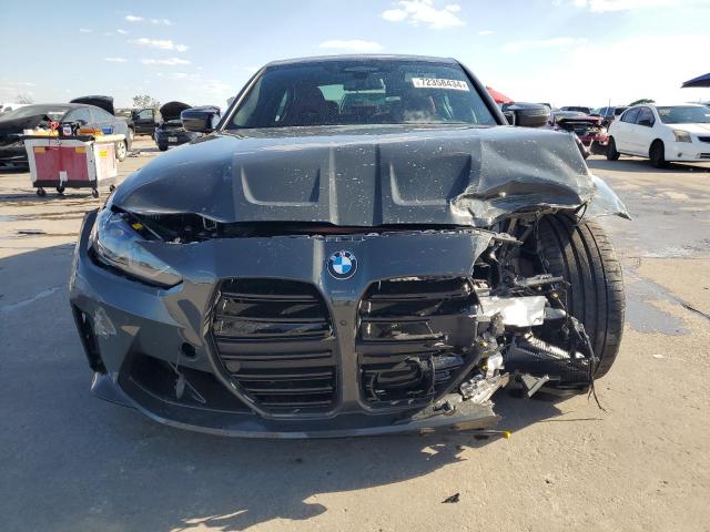 WBS43AY02PFN63859 - 2023 BMW M3 COMPETITION GRAY photo 5