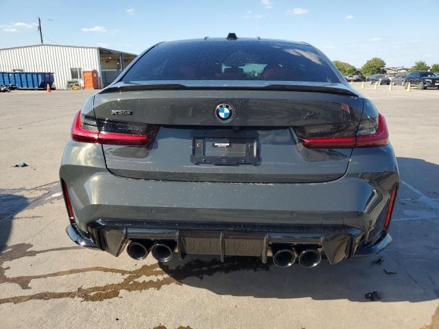 WBS43AY02PFN63859 - 2023 BMW M3 COMPETITION GRAY photo 6