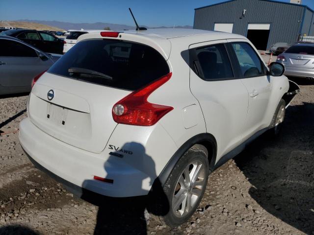 JN8AF5MV1ET361981 - 2014 NISSAN JUKE S WHITE photo 3