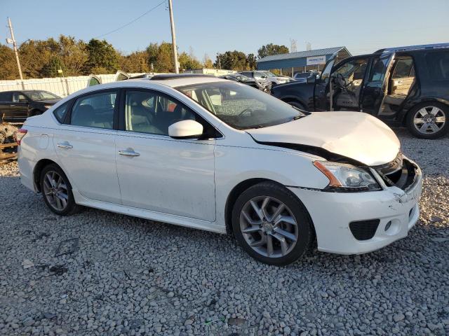 3N1AB7AP5EY251809 - 2014 NISSAN SENTRA S WHITE photo 4