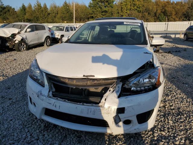 3N1AB7AP5EY251809 - 2014 NISSAN SENTRA S WHITE photo 5