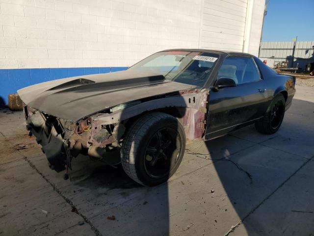 1G1FP23E7NL147388 - 1992 CHEVROLET CAMARO RS BLACK photo 1