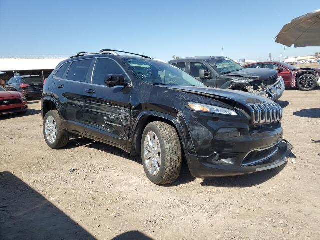 1C4PJMJX0JD578611 - 2018 JEEP CHEROKEE OVERLAND BLACK photo 4