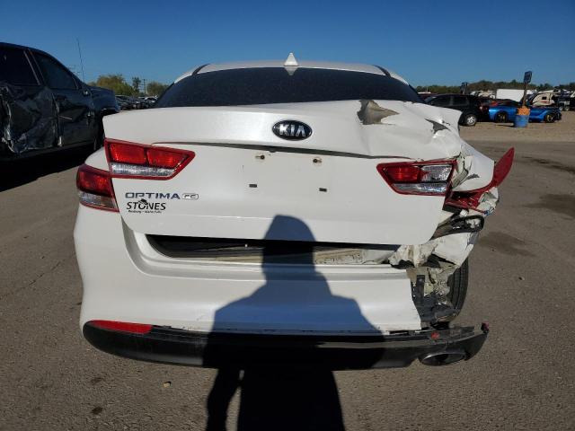 KNAGT4L33G5087213 - 2016 KIA OPTIMA LX WHITE photo 6