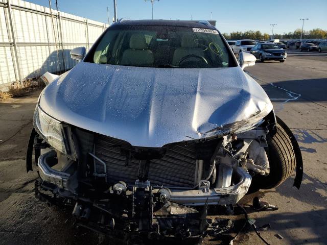 2LMPJ8LP4JBL49746 - 2018 LINCOLN MKX RESERVE SILVER photo 5