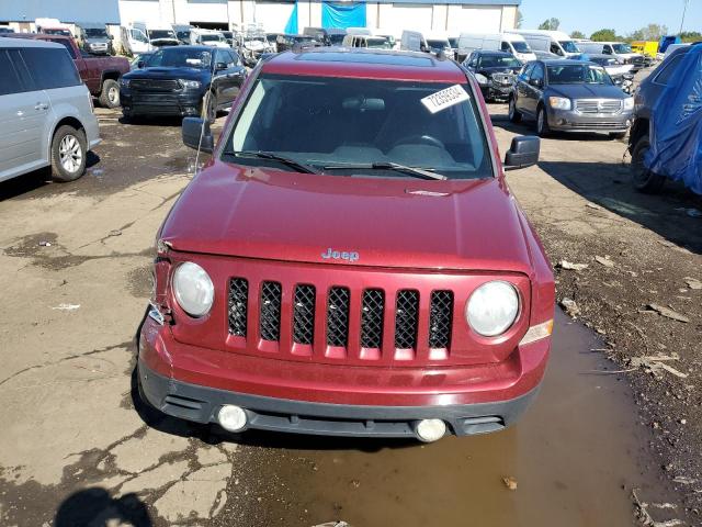 1C4NJRFB3ED507300 - 2014 JEEP PATRIOT LATITUDE RED photo 5