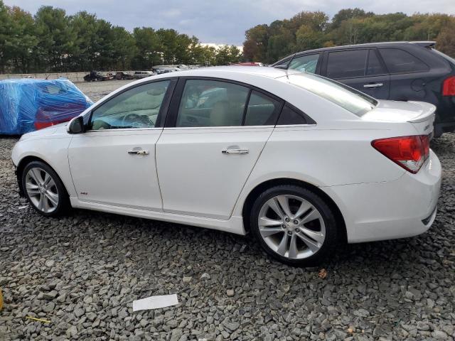 1G1PG5SB8D7249951 - 2013 CHEVROLET CRUZE LTZ WHITE photo 2