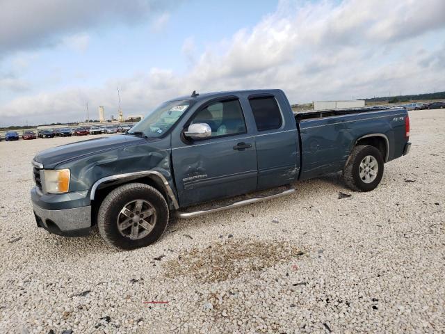 1GTSKVE09AZ238743 - 2010 GMC SIERRA K1500 SLE TEAL photo 1