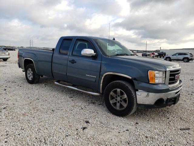 1GTSKVE09AZ238743 - 2010 GMC SIERRA K1500 SLE TEAL photo 4