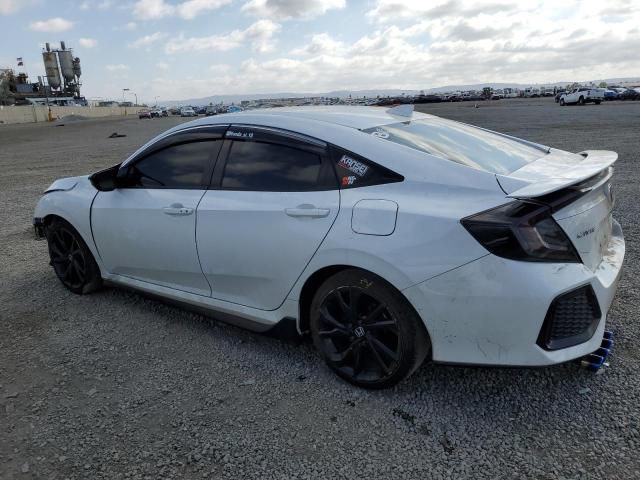 2HGFC1E53JH707328 - 2018 HONDA CIVIC SI WHITE photo 2