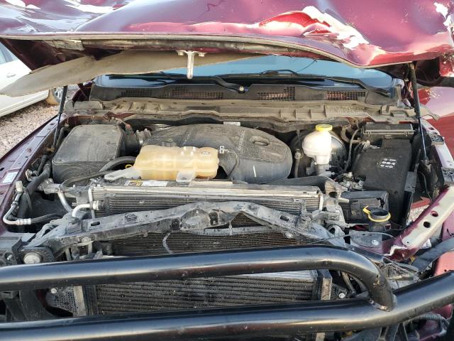 1C6RR7LM6HS881038 - 2017 RAM 1500 SLT MAROON photo 11