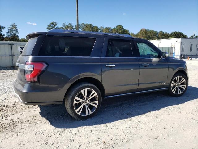 1FMJK1LT3LEA82528 - 2020 FORD EXPEDITION MAX PLATINUM GRAY photo 3