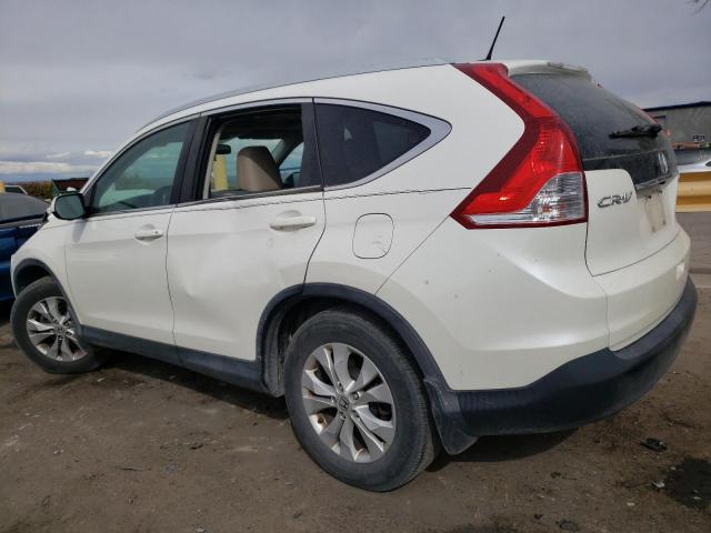 5J6RM4H78EL025099 - 2014 HONDA CR-V EXL WHITE photo 2