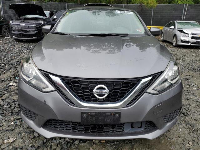 3N1AB7APXJY265151 - 2018 NISSAN SENTRA S GRAY photo 5