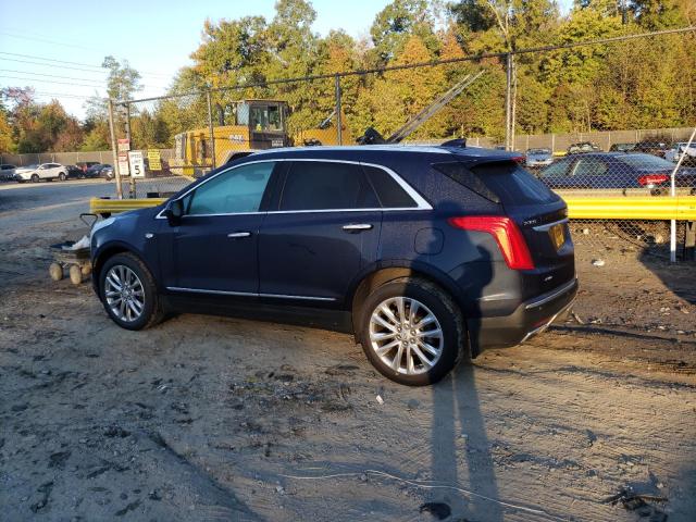 1GYKNFRS2HZ127996 - 2017 CADILLAC XT5 PLATINUM BLUE photo 2