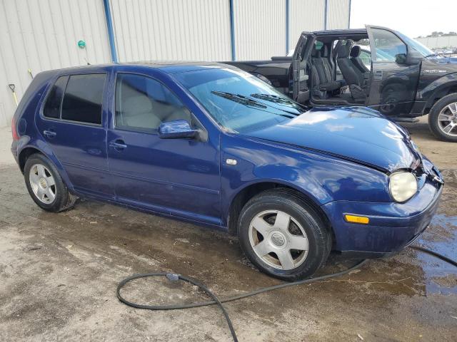 9BWGT61J814057837 - 2001 VOLKSWAGEN GOLF GLS BLUE photo 4