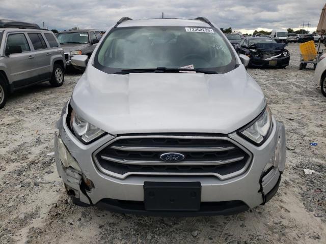 MAJ6P1UL1JC191160 - 2018 FORD ECOSPORT SE SILVER photo 5