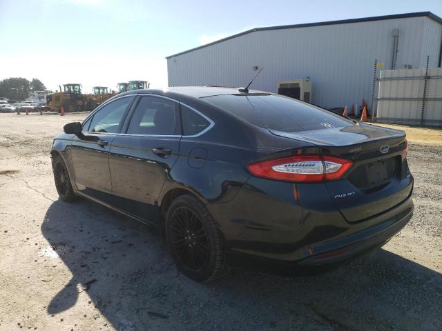 3FA6P0HD5ER190579 - 2014 FORD FUSION SE BLACK photo 2