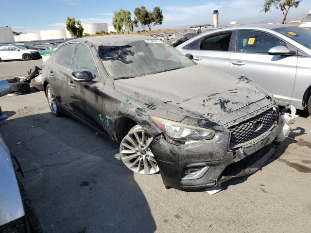 JN1EV7AR0JM432775 - 2018 INFINITI Q50 LUXE BLACK photo 4