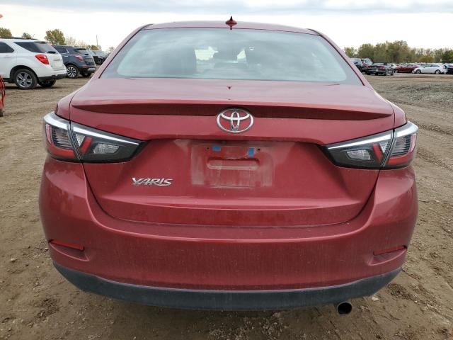 3MYDLBYV0KY524277 - 2019 TOYOTA YARIS L RED photo 6