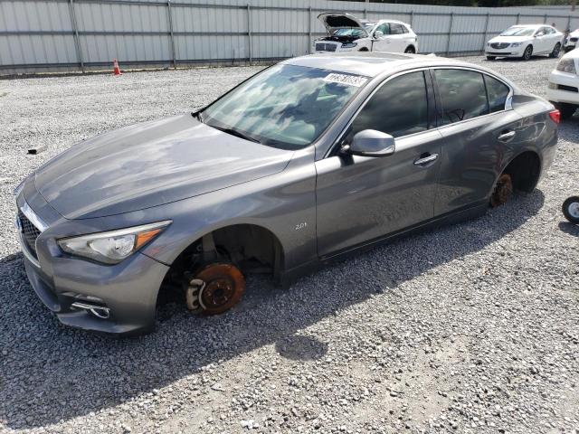 JN1CV7AP9GM200769 - 2016 INFINITI Q50 BASE GRAY photo 1