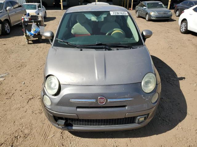 3C3CFFAR0CT112207 - 2012 FIAT 500 POP TAN photo 5