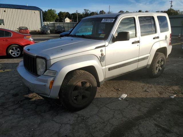 1J8GN28K88W194182 - 2008 JEEP LIBERTY SPORT SILVER photo 1