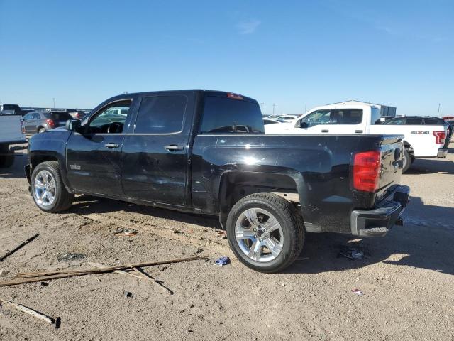 3GCPCPEH2JG276724 - 2018 CHEVROLET SILVERADO C1500 CUSTOM BLACK photo 2