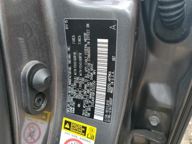 5TDJKRFH9FS122250 - 2015 TOYOTA HIGHLANDER XLE Boz foto 13