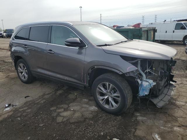 5TDJKRFH9FS122250 - 2015 TOYOTA HIGHLANDER XLE Boz foto 4