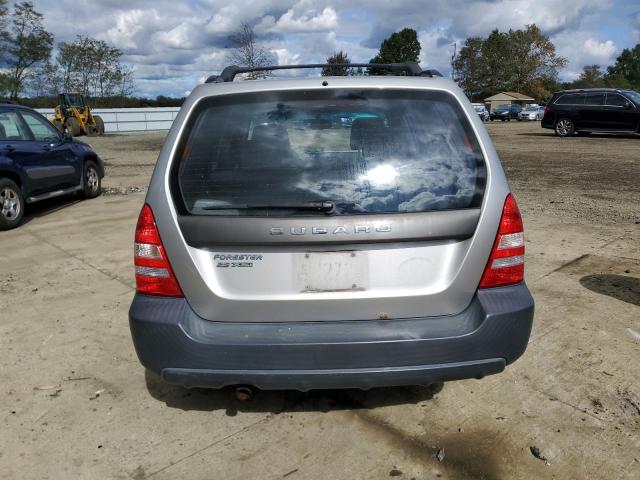 JF1SG63615H734927 - 2005 SUBARU FORESTER 2.5X SILVER photo 6