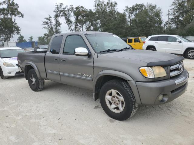 5TBRT341X4S440600 - 2004 TOYOTA TUNDRA ACCESS CAB SR5 GRAY photo 4