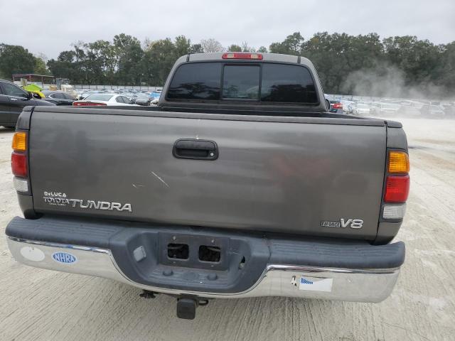 5TBRT341X4S440600 - 2004 TOYOTA TUNDRA ACCESS CAB SR5 GRAY photo 6