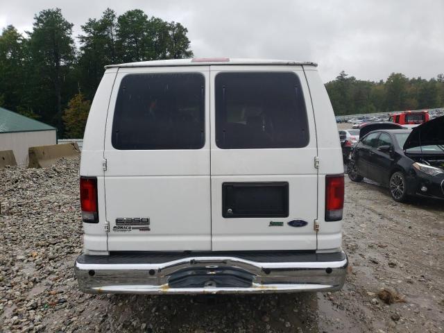 1FBNE31LX9DA60492 - 2009 FORD ECONOLINE E350 SUPER DUTY WAGON WHITE photo 6