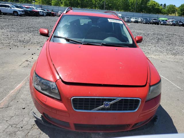 YV1MJ682262169015 - 2006 VOLVO V50 T5 RED photo 5