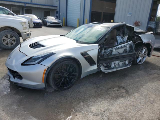 1G1YU2D67G5600778 - 2016 CHEVROLET CORVETTE Z06 3LZ SILVER photo 1