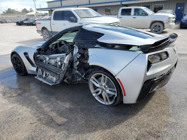 1G1YU2D67G5600778 - 2016 CHEVROLET CORVETTE Z06 3LZ SILVER photo 2