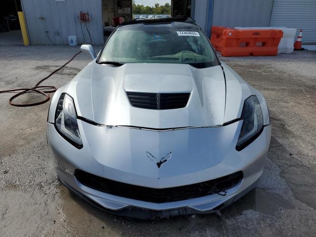 1G1YU2D67G5600778 - 2016 CHEVROLET CORVETTE Z06 3LZ SILVER photo 5