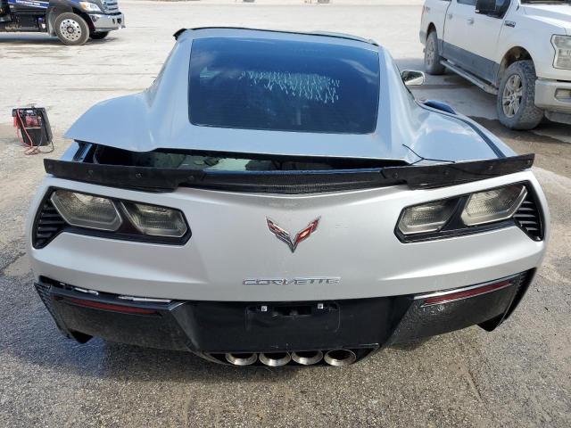 1G1YU2D67G5600778 - 2016 CHEVROLET CORVETTE Z06 3LZ SILVER photo 6