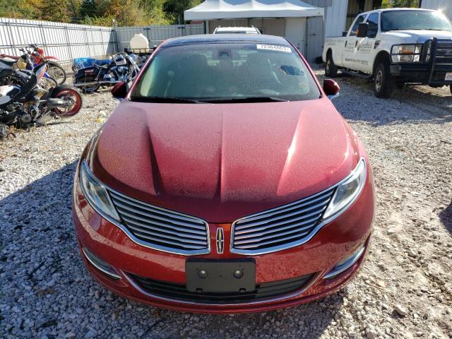 3LN6L2G95DR806547 - 2013 LINCOLN MKZ MAROON photo 5