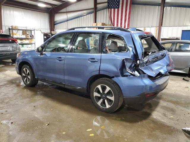 JF2SJABC8JH613443 - 2018 SUBARU FORESTER 2.5I BLUE photo 2